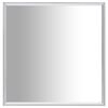 vidaXL Espejo plateado 40x40 cm