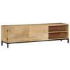 vidaXL Mueble de TV de madera maciza de mango 145x30x41 cm