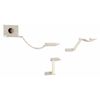Kerbl Rascador de pared para gatos Mount Everest madera beige