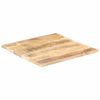 vidaXL Superficie de mesa madera maciza de mango 25-27 mm 80x80 cm