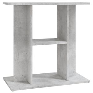 vidaXL Soporte para acuario de hormig&oacute;n gris 60x30x60 cm de madera sint&eacute;tica