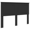 vidaXL Cabecero Roble Negro 100 cm Madera de ingenier&iacute;a