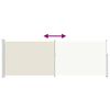 vidaXL Toldo lateral retr&aacute;ctil 160x500 cm crema