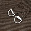 vidaXL Toldo de vela HDPE marr&oacute;n 160 g/m&sup2; 3x6 m