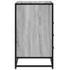 vidaXL Cajonera de madera contrachapada gris sonoma 70x41x70 cm
