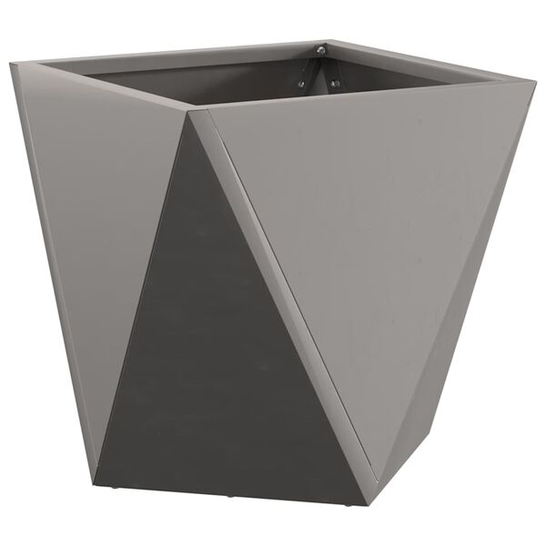 vidaXL Jardinera Oxidado 30 x 30 x 30 cm Acero autopatinable