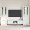 vidaXL Conjunto de mueble de TV con caj&oacute;n FLORIN Madera de ingenier&iacute;a