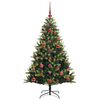 vidaXL &Aacute;rbol de Navidad Artificial Articulado 150 LEDs Verde 120 cm