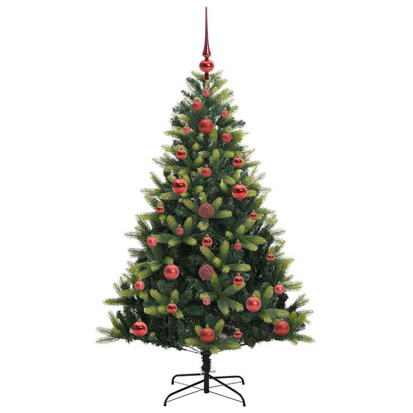 vidaXL &Aacute;rbol de Navidad Artificial Articulado 150 LEDs Verde 120 cm