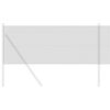 vidaXL Cerca de Alambre Soldado Gris 0.8 x 25 m