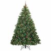 vidaXL &Aacute;rbol de Navidad artificial con 300 LED Verde 240 cm PE y PVC