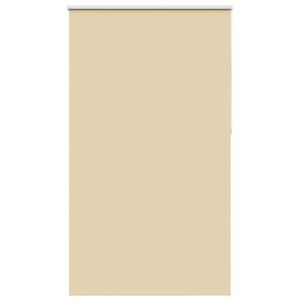 vidaXL Estor Enrollable Opaco Beige 125x230 cm Tela Ancho 121,6 cm