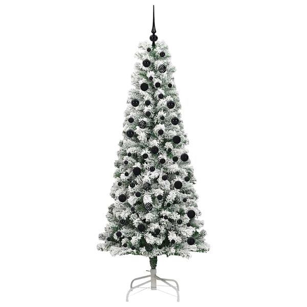 vidaXL &Aacute;rbol de Navidad artificial con ramas articuladas 210 cm
