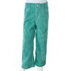 Pantalón infantil de pana verde menta 92