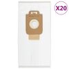vidaXL Bolsas de aspiradora para Nilfisk King 20 unidades