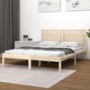 vidaXL Estructura de cama madera maciza 180x200 cm