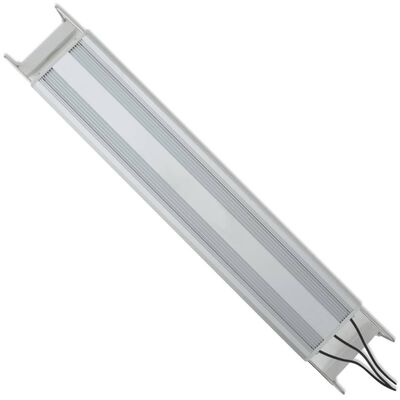vidaXL Lámpara LED para acuario 50-60 cm cm aluminio IP67