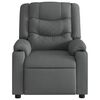 vidaXL Sill&oacute;n reclinable de tela gris oscuro