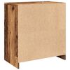 vidaXL Aparador de madera de ingeniería envejecida 70x41x75 cm