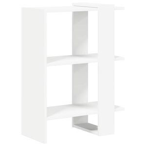 vidaXL Estante de libros 2 niveles 52 x 25 x 71,5 cm