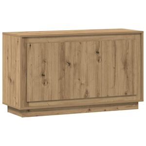 vidaXL Aparador Roble Artisan 102x35x55 cm Madera de ingenier&iacute;a