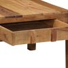 vidaXL Mesa de Café Marrón 110 x 55 x 35 cm Madera maciza recuperada