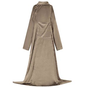 vidaXL Sudadera manta Camel Tama&ntilde;o F Franela