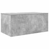 vidaXL Juego de Mesas de Centro 2 pcs Gris Concreto