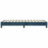 vidaXL Estructura de cama con somier terciopelo azul oscuro 80x200 cm