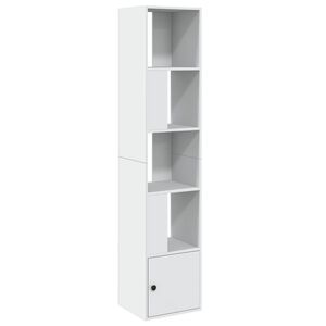 vidaXL Estanter&iacute;a de madera de ingenier&iacute;a blanca 40x36x189 cm