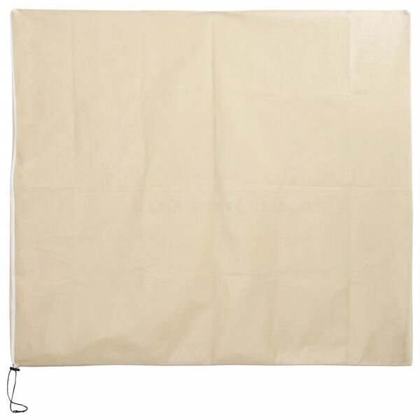 vidaXL Cubiertas para plantas con cremallera 10 uds 70 g/m&sup2; 3,93x3,5 m