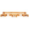 vidaXL Set de muebles de palets de jard&iacute;n 6 piezas madera marr&oacute;n miel