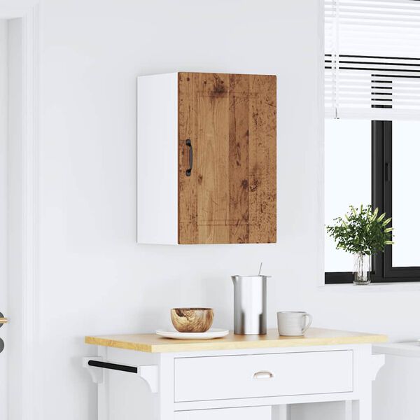 vidaXL Armario de pared de cocina&nbsp;Porto madera vieja madera ingenier&iacute;a
