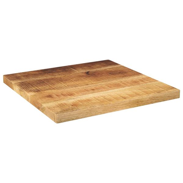 vidaXL Tablero de mesa cuadrado madera maciza de mango 40x40x2,5 cm