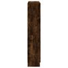 vidaXL Armario libros madera contrachapada roble humo 82,5x30,5x150 cm