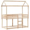 vidaXL Cama litera sin colchón madera maciza de pino 90x200 cm