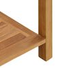 vidaXL Mesa de Café Marrón 85 x 35 x 75 cm Madera de teca maciza
