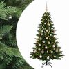 vidaXL &Aacute;rbol de Navidad artificial con bolas 120 cm 150 LED