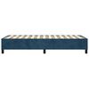 vidaXL Estructura de cama con somier terciopelo azul oscuro 90x190 cm