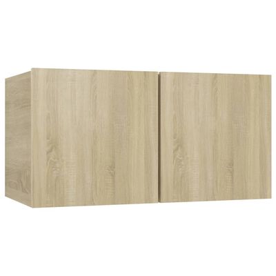 vidaXL Set de muebles salón TV 6 pzas madera ingeniería roble Sonoma