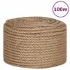 vidaXL Cuerda 100% yute 10 mm 100 m
