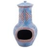 RedFire Chimenea Colima arcilla azul/rojo 86031