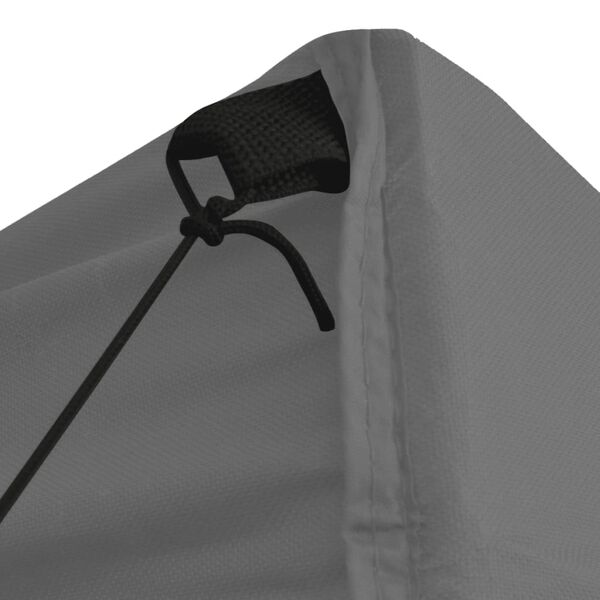 vidaXL Carpa pleglable Pop-Up con 4 paredes antracita 3x3 m