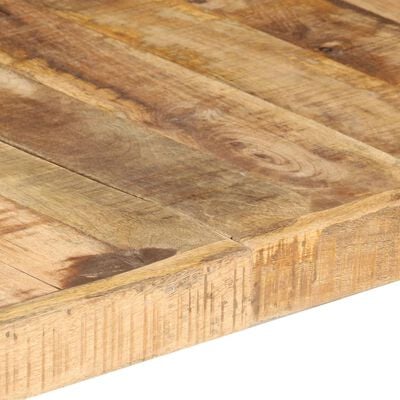 vidaXL Mesa de centro de madera de mango rugosa 180x90x40 cm