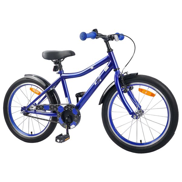 vidaXL Bicicleta Infantil 20 Pulgadas para 6-11 a&ntilde;os Azul Oscuro