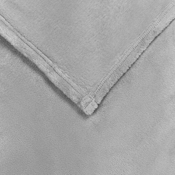 vidaXL Manta Gris 130 x 150 cm Lana