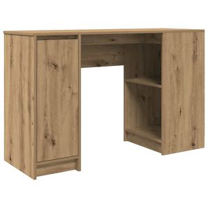 vidaXL Escritorio roble artisan 120x42x76 cm madera de ingenier&iacute;a
