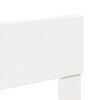 vidaXL Estructura cama sin colch&oacute;n madera maciza pino blanca 100x200cm