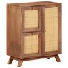 vidaXL Aparador de madera maciza de mango 60x35x75 cm