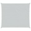 vidaXL Toldo Vela de Sombra Gris claro y . 7 x 6 m